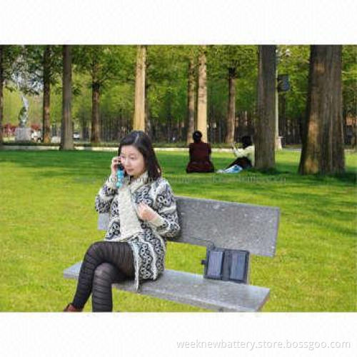 Solar Charger for Mobile Phones, GPS, Digital Devices, 3W with Built-in 3,600mAh Battery